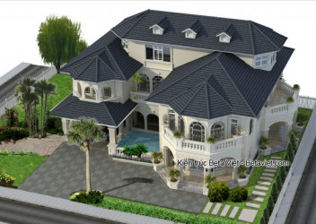 Tư vấn thiết kế biệt thự 3 tầng theo phong cách cổ điển châu Âu